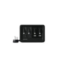 12-in-1 Desktop Charging Station with Retractable Lightning & USB-C Cables, USB-A Ports