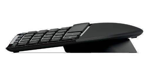 Ergonomic Wireless Keyboard and Mouse Combo with Comfortable Desktop Design