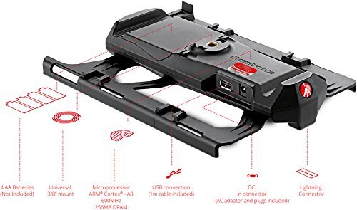 Manfrotto Digital Director for iPad Air 2/Nikon/Canon DSLR Cameras, Black