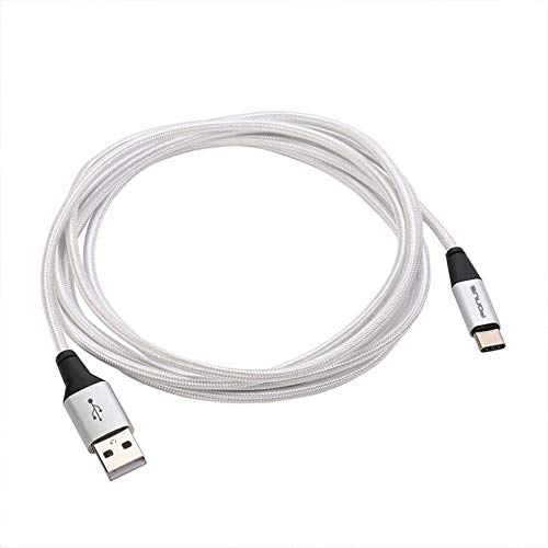 Braided USB-C Cable 6ft with Fast Charging & Data Transfer Support