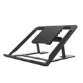 Adjustable Aluminum Laptop Stand with Foldable Portable Cooling Base