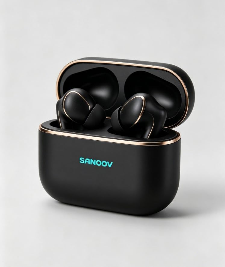 SANOOV Wireless headsets for Smartphones Wireless Bluetooth Earbuds