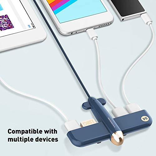 4-Port USB 2.0 Hub Splitter with Multi-Function Data Expansion