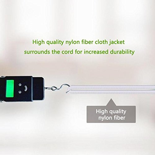 Braided USB-C Cable 6ft with Fast Charging & Data Transfer Support