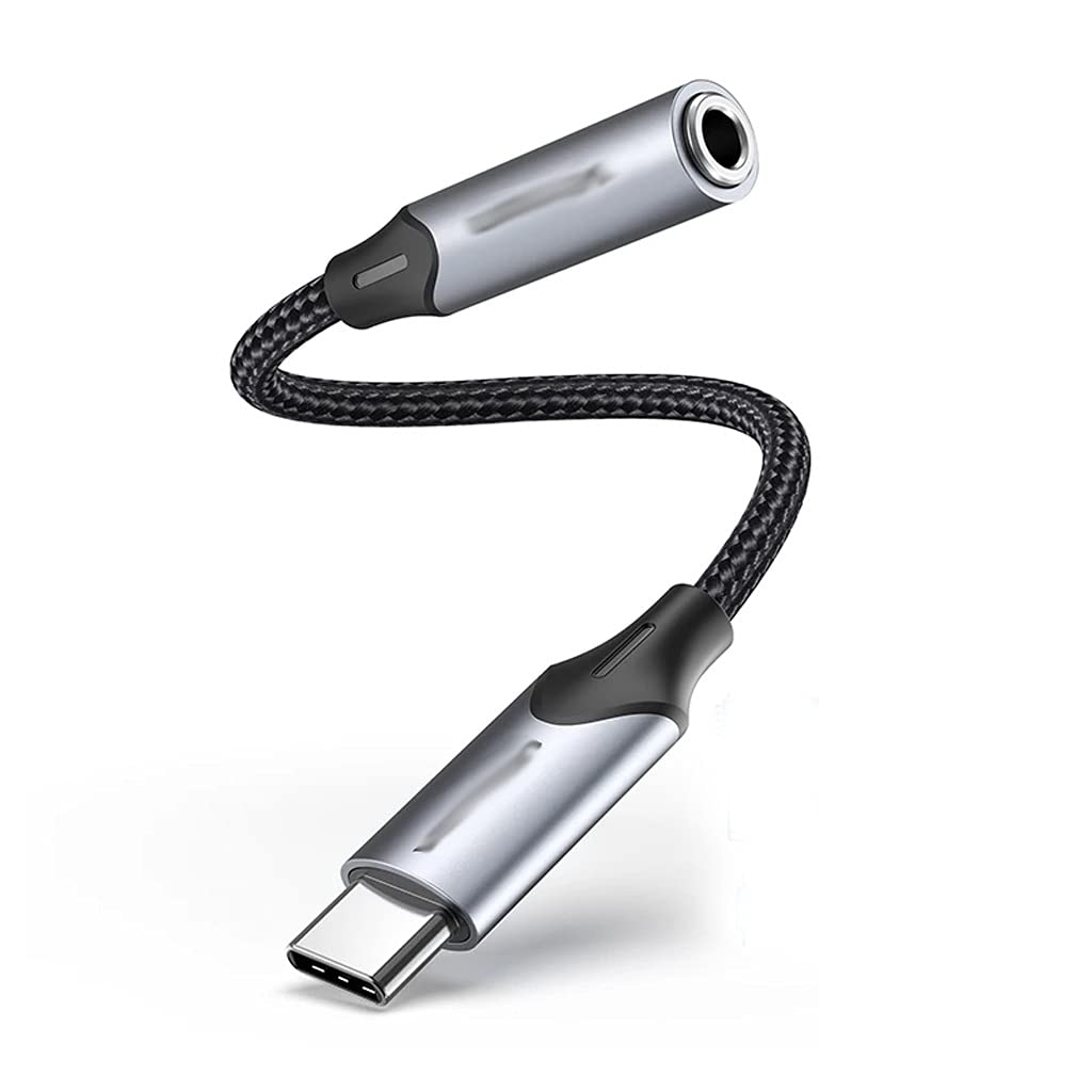 USB-C to 3.5mm Headphone Adapter with AUX Audio Cable