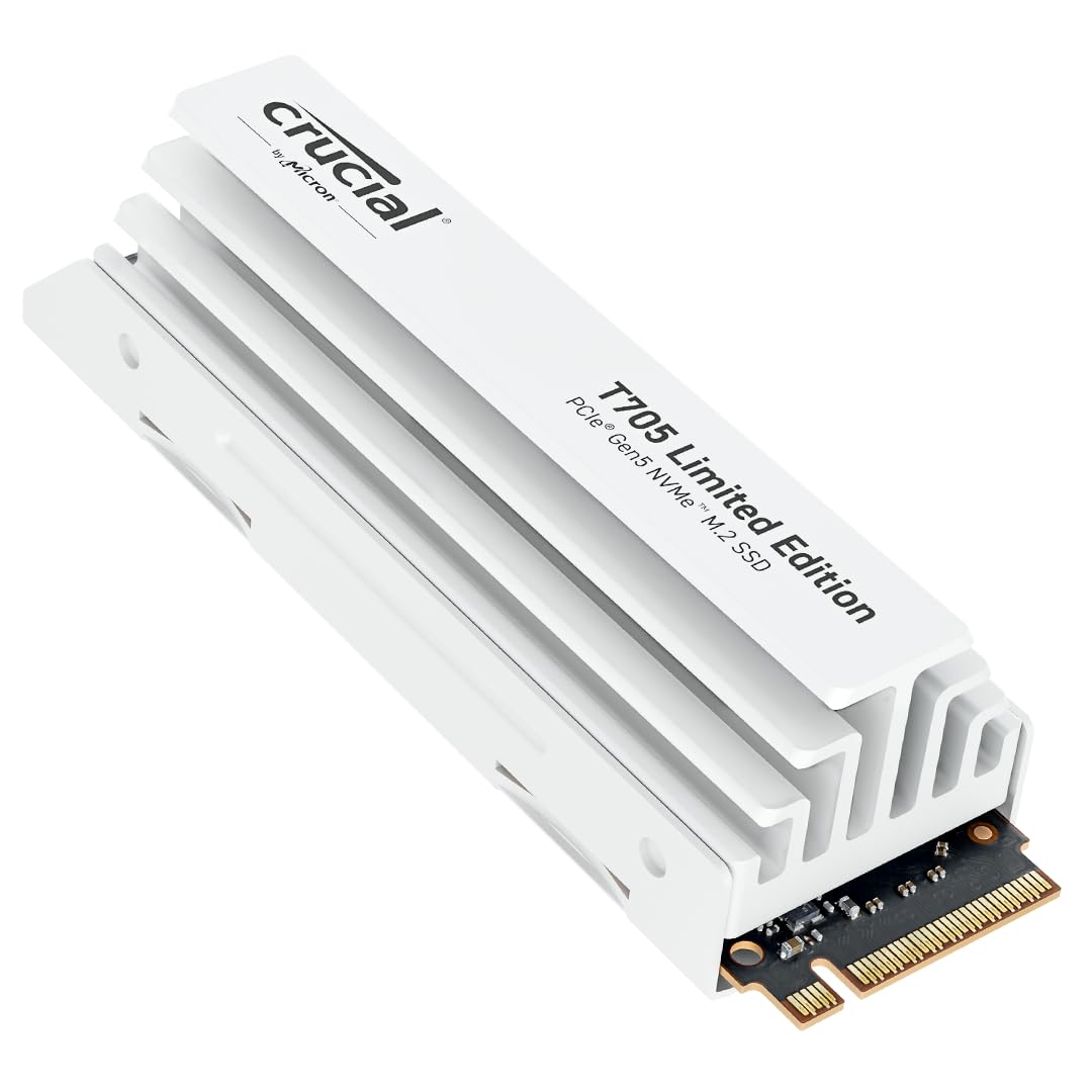 1TB PCIe 5.0 NVMe M.2 SSD with Up to 14,900MB/s Read Speed