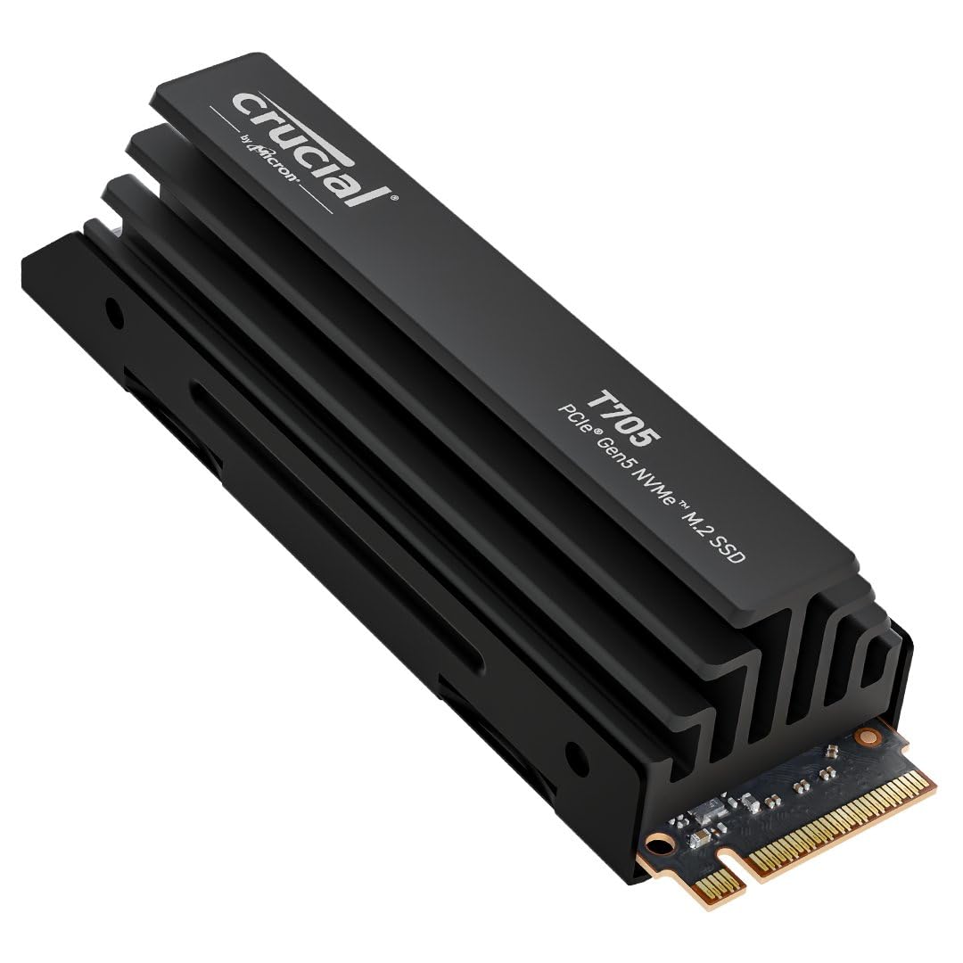 1TB PCIe 5.0 NVMe M.2 SSD with Up to 14,900MB/s Read Speed