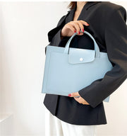 GSGRTYJIO Business Casual Laptop Bag Tablet Men And Women Storage Tote(C)