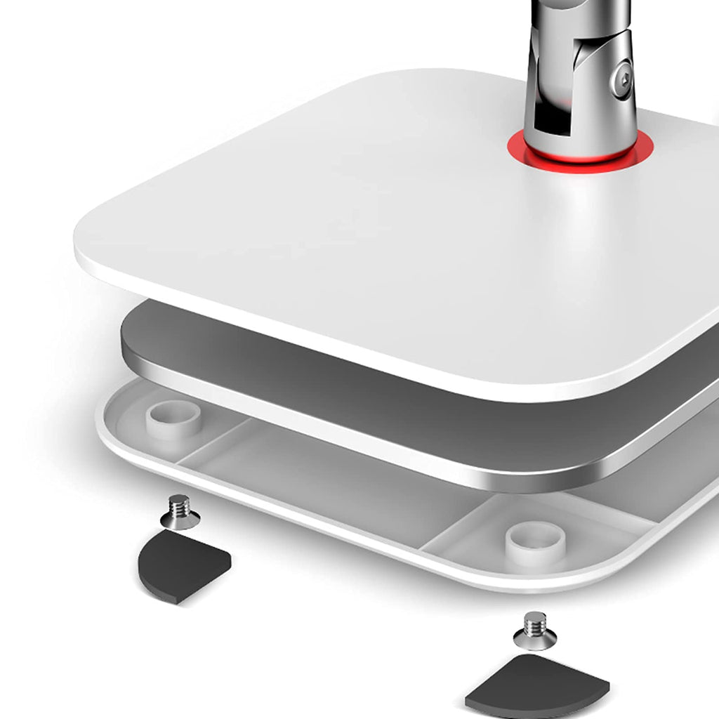 360° Swivel Aluminum Tablet & Phone Stand for Desk, 4.7–13"