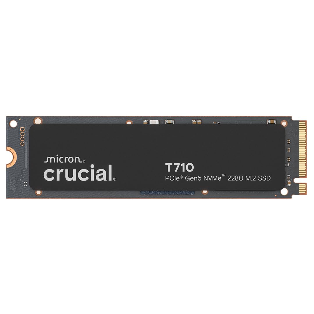 1TB PCIe 5.0 NVMe M.2 SSD with Up to 14,900MB/s Read Speed