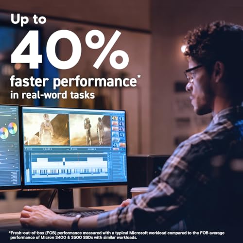 1TB PCIe 5.0 NVMe M.2 SSD with Up to 14,900MB/s Read Speed