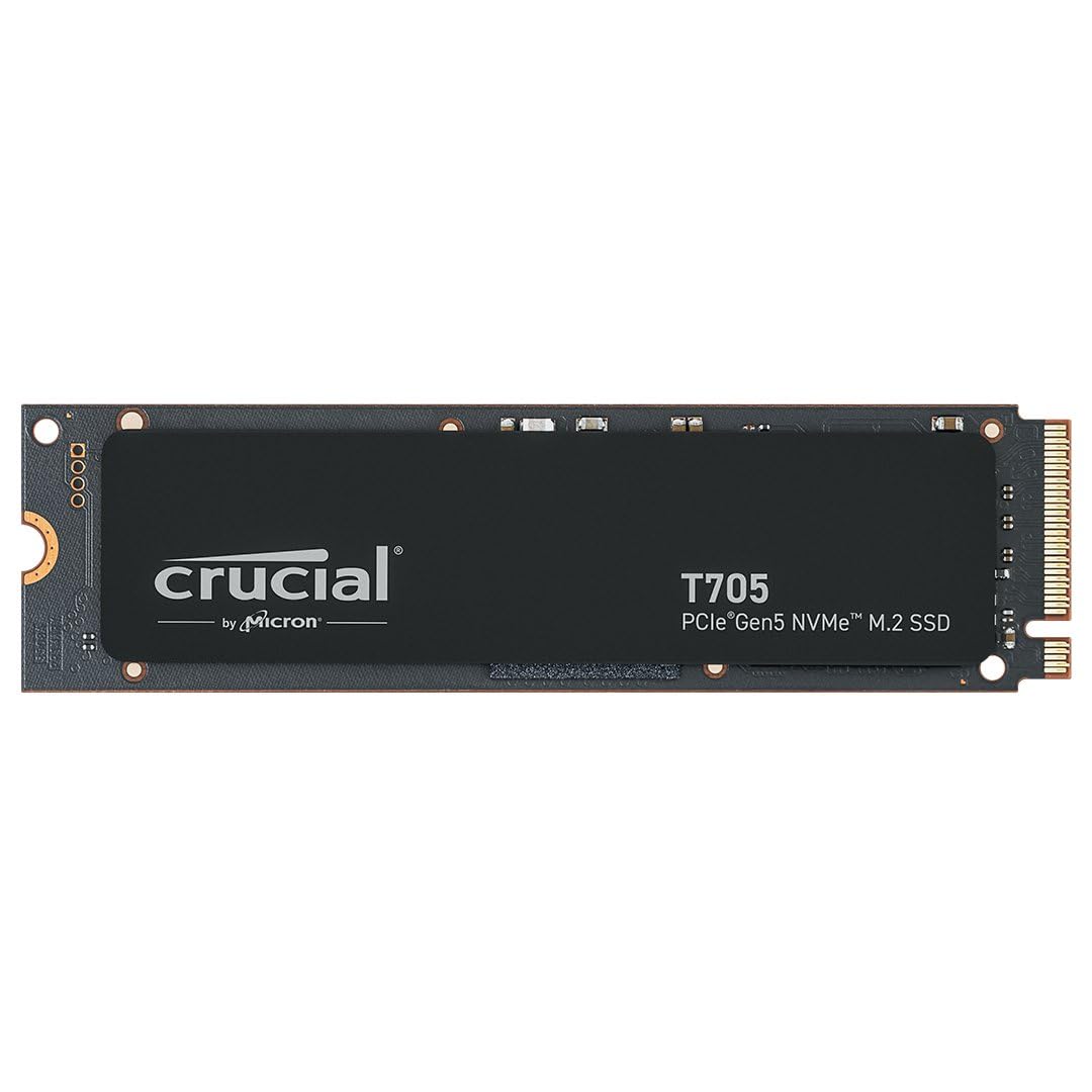 1TB PCIe 5.0 NVMe M.2 SSD with Up to 14,900MB/s Read Speed