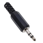 3.5mm Audio Plug Adapter for Microphone, Headphones & Earphones (5-Pack)