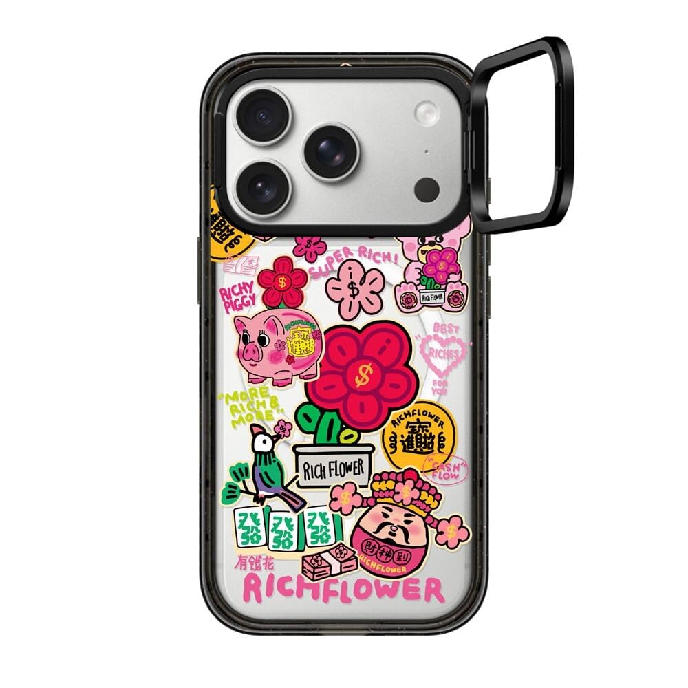 CASETiFY Impact Ring Stand Case for iPhone 17 Gen Print 2 Parent