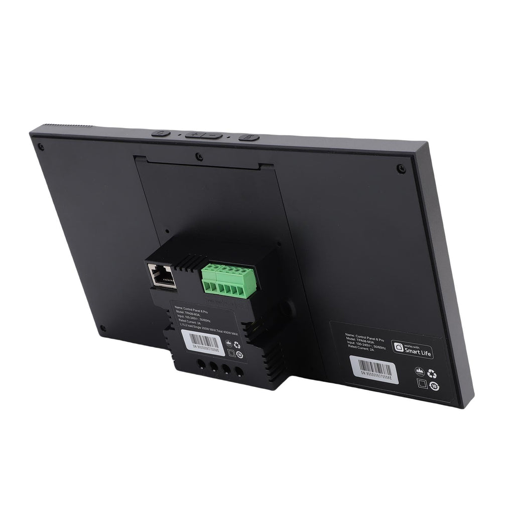 8" Smart Home Control Panel with Touch Screen, Voice Control & Dual Speakers