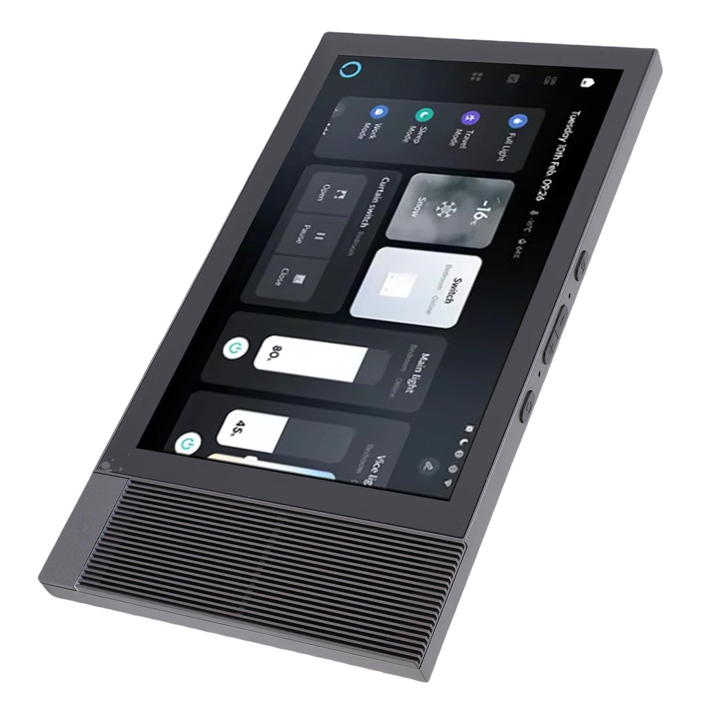 8" Smart Home Control Panel with Touch Screen, Voice Control & Dual Speakers