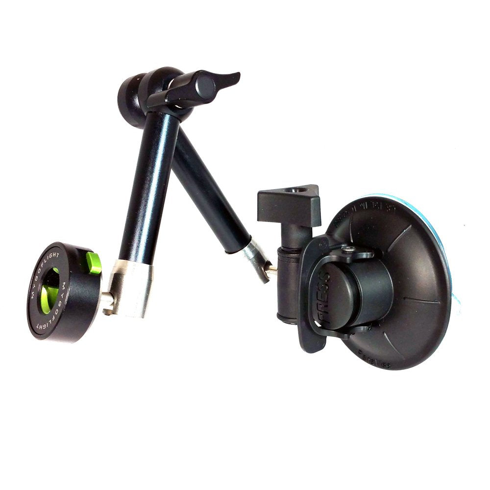 Suction Cup Tablet Mount with Articulating Arm & Universal Cradle, 7–11"