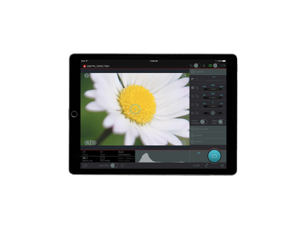 Manfrotto Digital Director for iPad Air 2/Nikon/Canon DSLR Cameras, Black