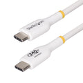 StarTech USB-C Cable 4m, 240W PD EPR, USB 2.0, White (USB2EPR4MW)
