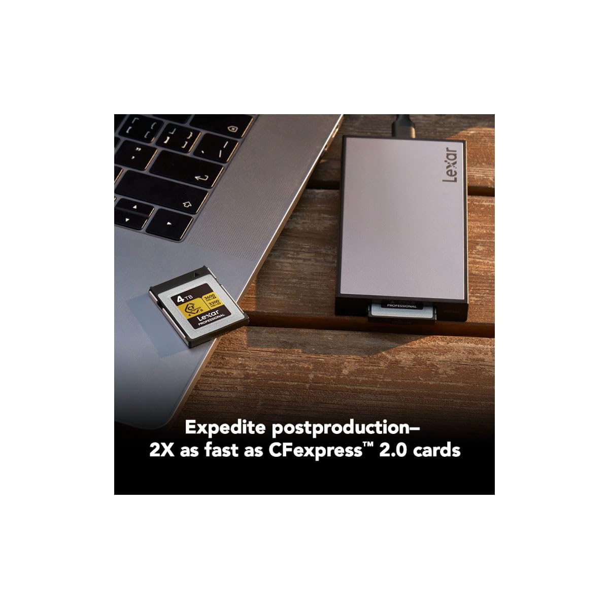 Lexar Gold Series CFexpress 4.0 4TB CFexpress Card