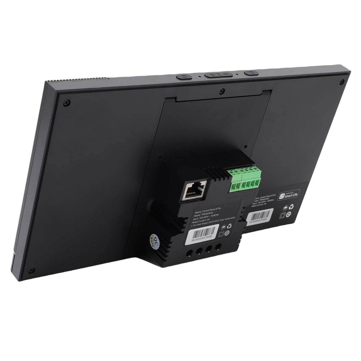 8" Smart Home Control Panel with Touch Screen, Voice Control & Dual Speakers