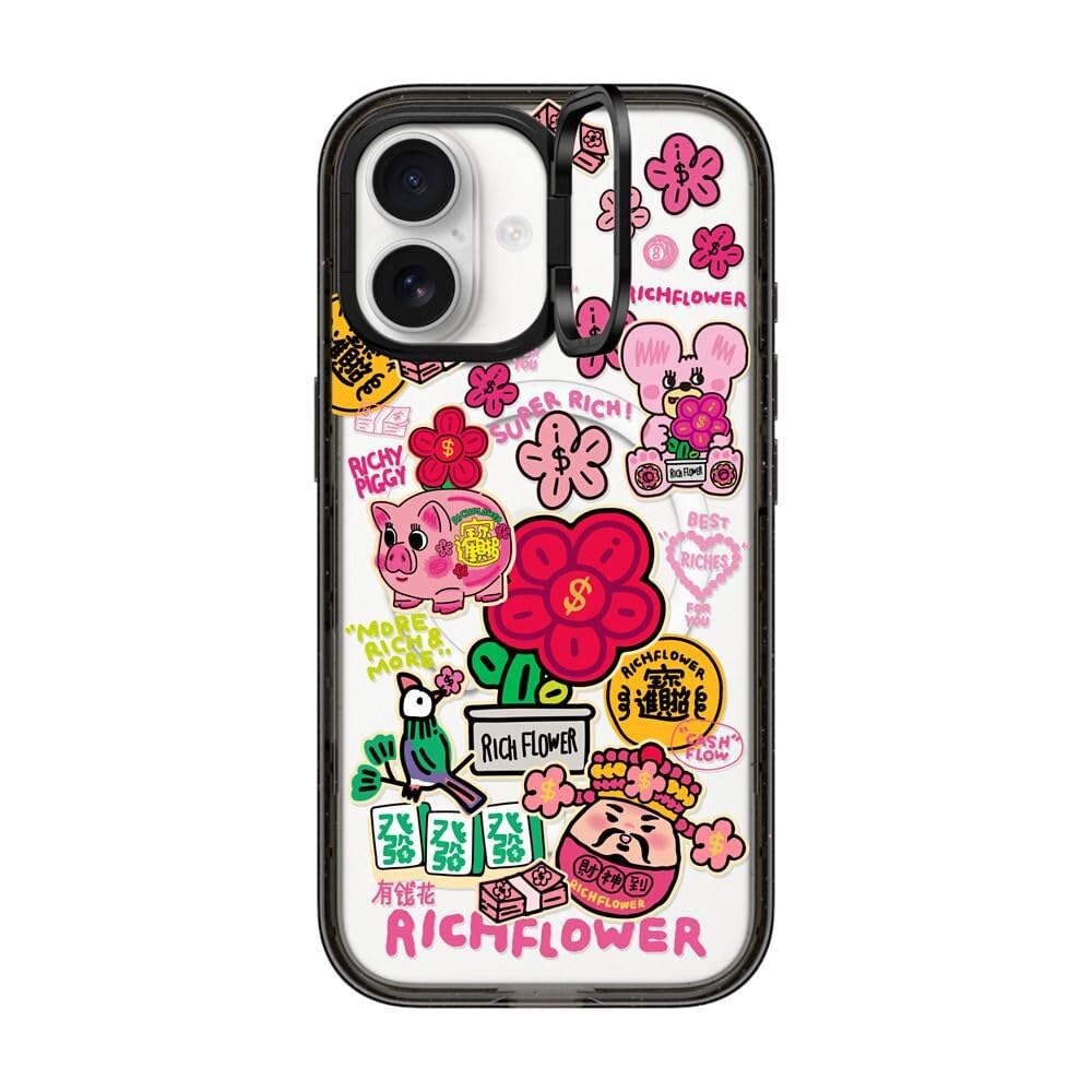 CASETiFY Impact Ring Stand Case for iPhone 17 Gen Print 2 Parent