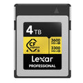 Lexar Gold Series CFexpress 4.0 4TB CFexpress Card
