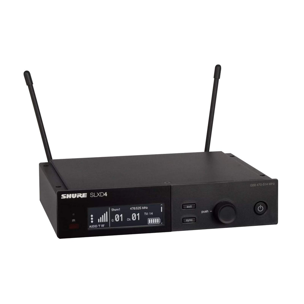 Wireless Handheld & Lavalier Microphone System with Receiver