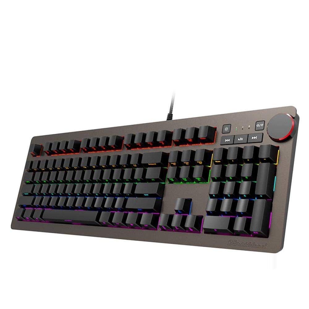 RGB Mechanical Keyboard & Mouse Set with Gaming Macro Lighting Kit