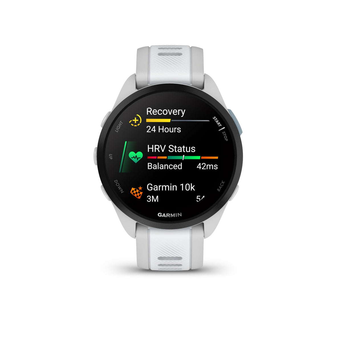 Garmin Forerunner 165 GPS Running Smartwatch for Men (Gray) Bundle