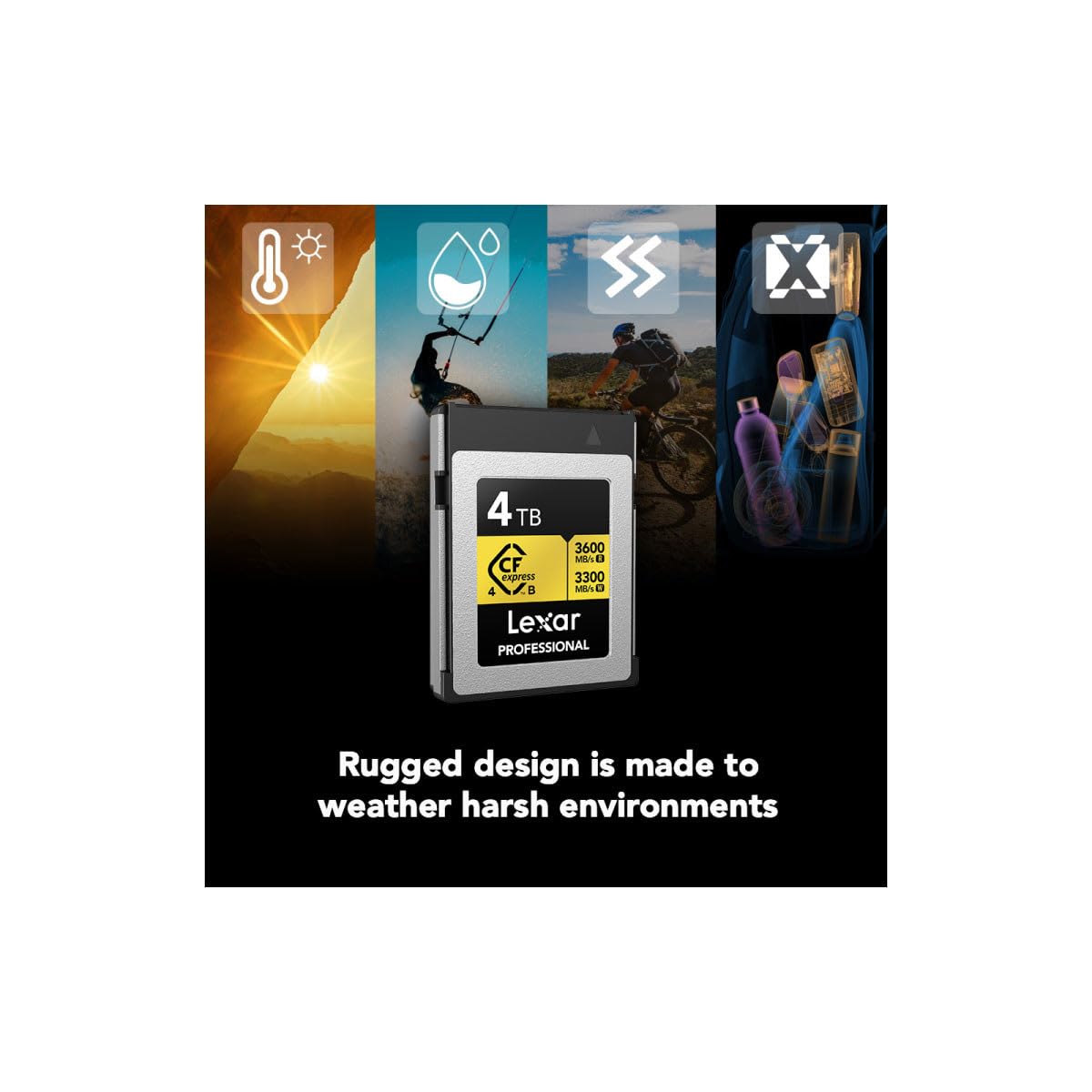 Lexar Gold Series CFexpress 4.0 4TB CFexpress Card