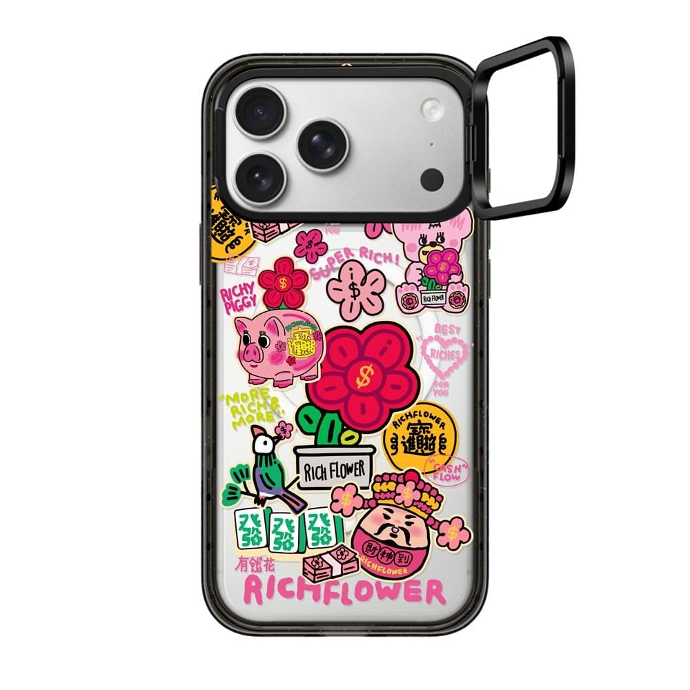 CASETiFY Impact Ring Stand Case for iPhone 17 Gen Print 2 Parent