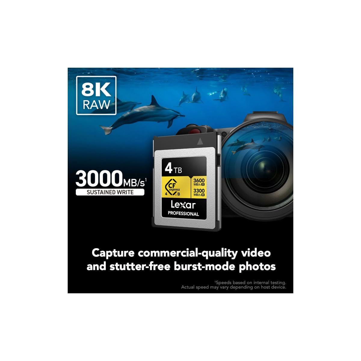 Lexar Gold Series CFexpress 4.0 4TB CFexpress Card