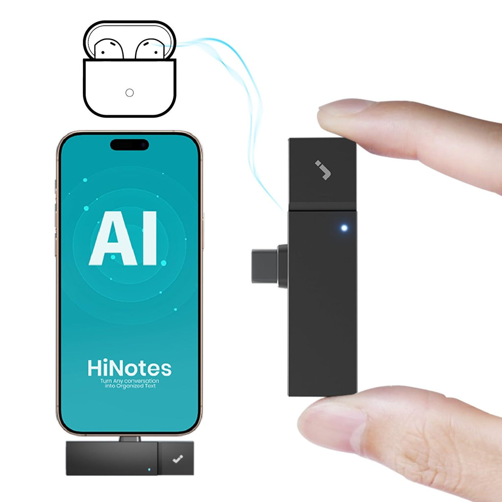 AI Voice Recorder with Transcription & Summary, Smart Audio Recorder with App Control