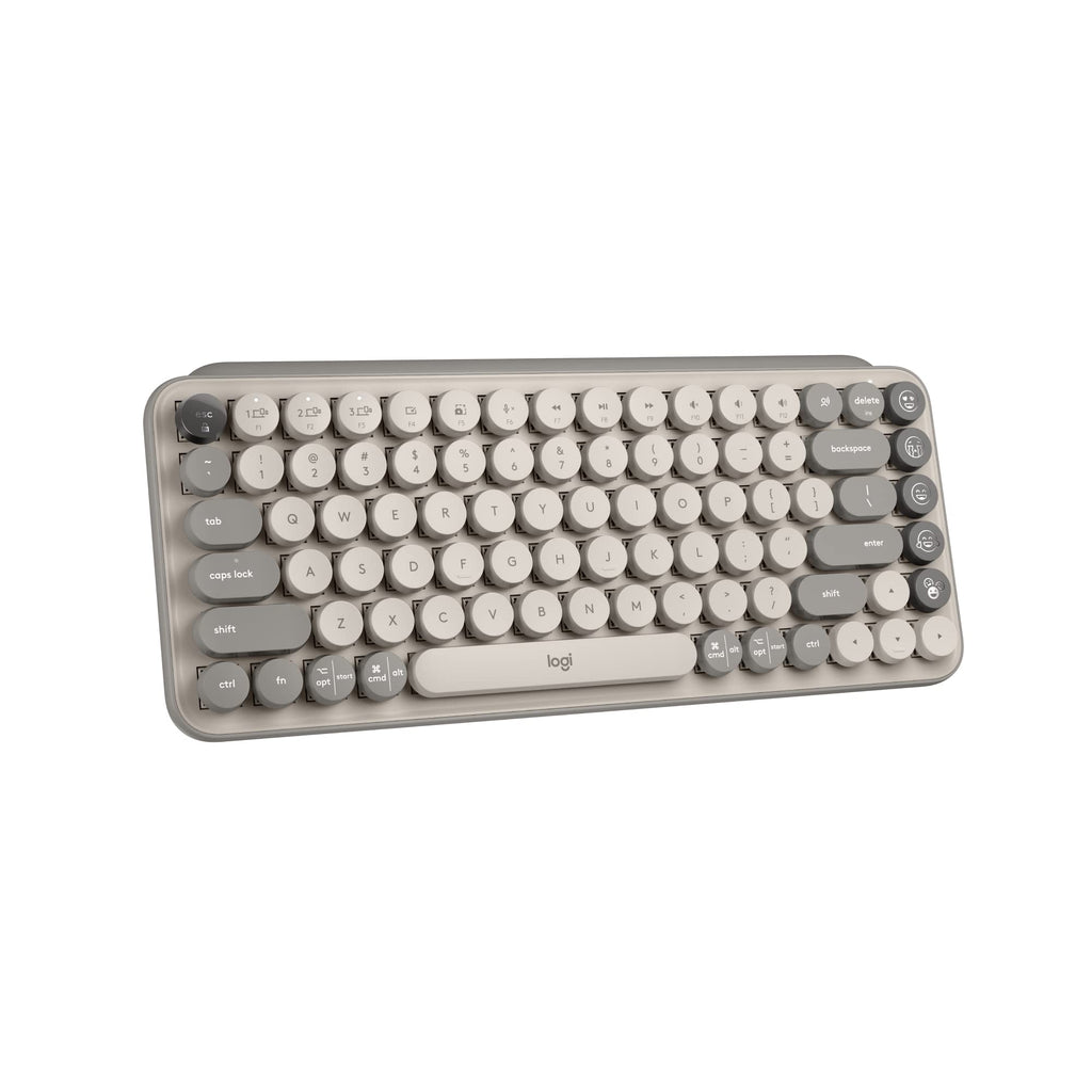 Compact Wireless Mechanical Keyboard with Emoji Keys