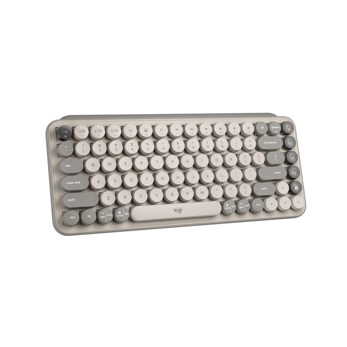 Compact Wireless Mechanical Keyboard with Emoji Keys