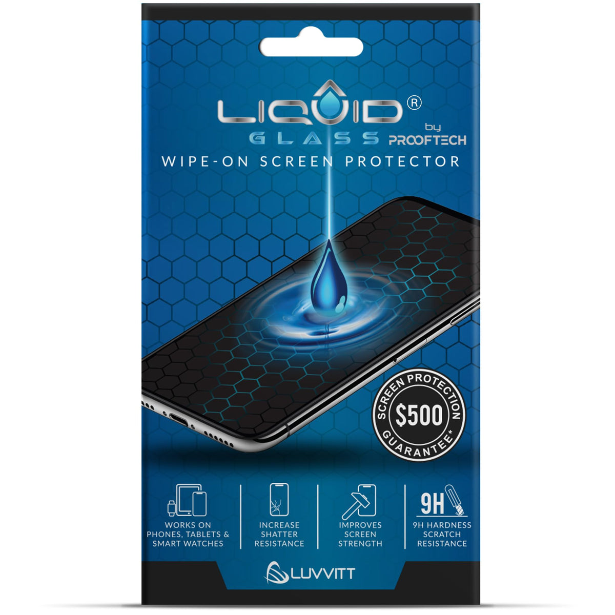 Universal Liquid Glass Screen Protector for Phones, Tablets & Smartwatches