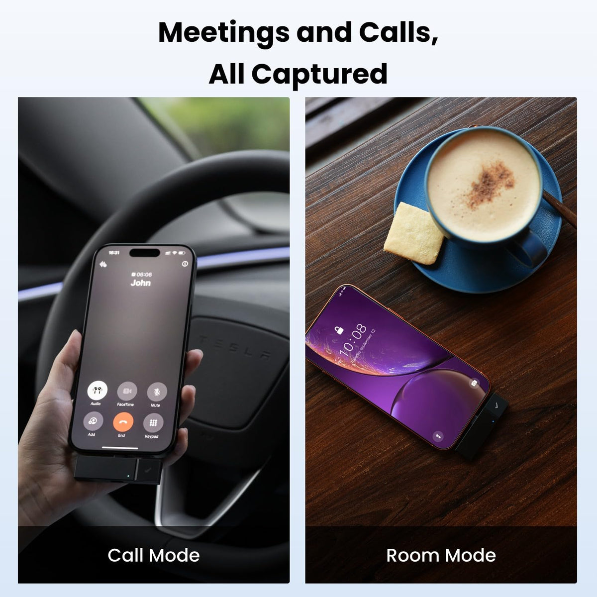 AI Voice Recorder with Transcription & Summary, Smart Audio Recorder with App Control