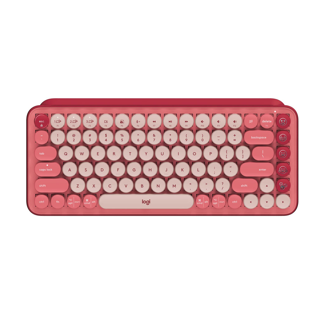 Compact Wireless Mechanical Keyboard with Emoji Keys