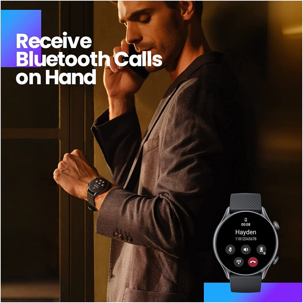 1.45" HD Smart Watch with AI Voice, Heart Rate Monitor & 150+ Sports Modes