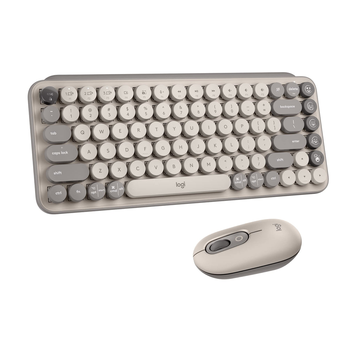 Compact Wireless Mechanical Keyboard with Emoji Keys