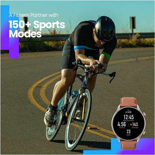 1.45" HD Smart Watch with AI Voice, Heart Rate Monitor & 150+ Sports Modes