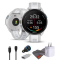 Garmin Forerunner 165 GPS Running Smartwatch for Men (Gray) Bundle