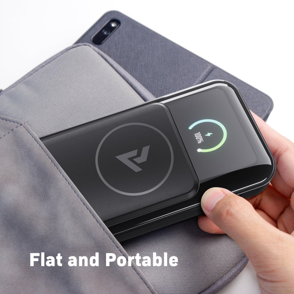 25000mAh 250W 4-in-1 Portable Power Bank with Magnetic Wireless Charging