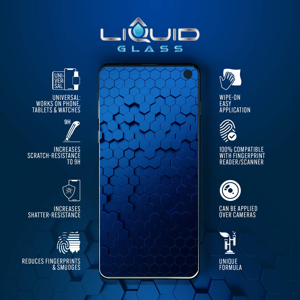 Universal Liquid Glass Screen Protector for Phones, Tablets & Smartwatches