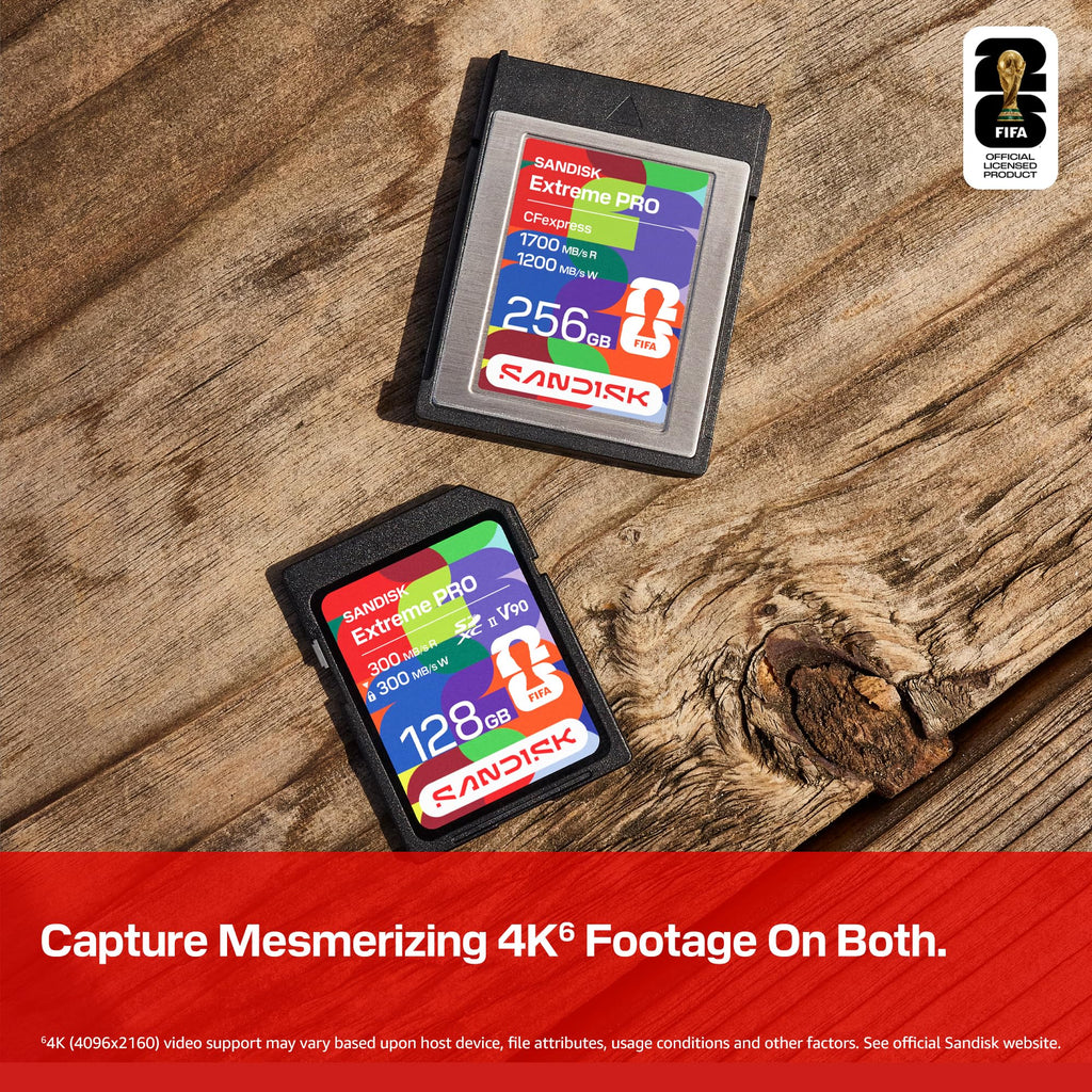 SanDisk Extreme PRO SDXC UHS-II Memory Card